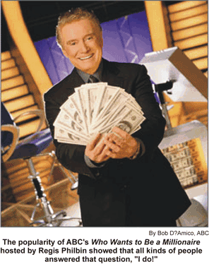 regis millionaire