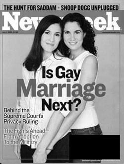 Newsweek: Is Gay Marriage Next?