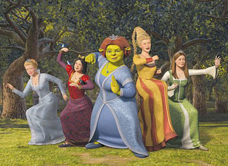 shrek girls